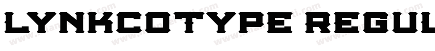 Lynkcotype Regula字体转换